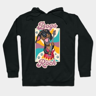 Dogs Rock Hoodie